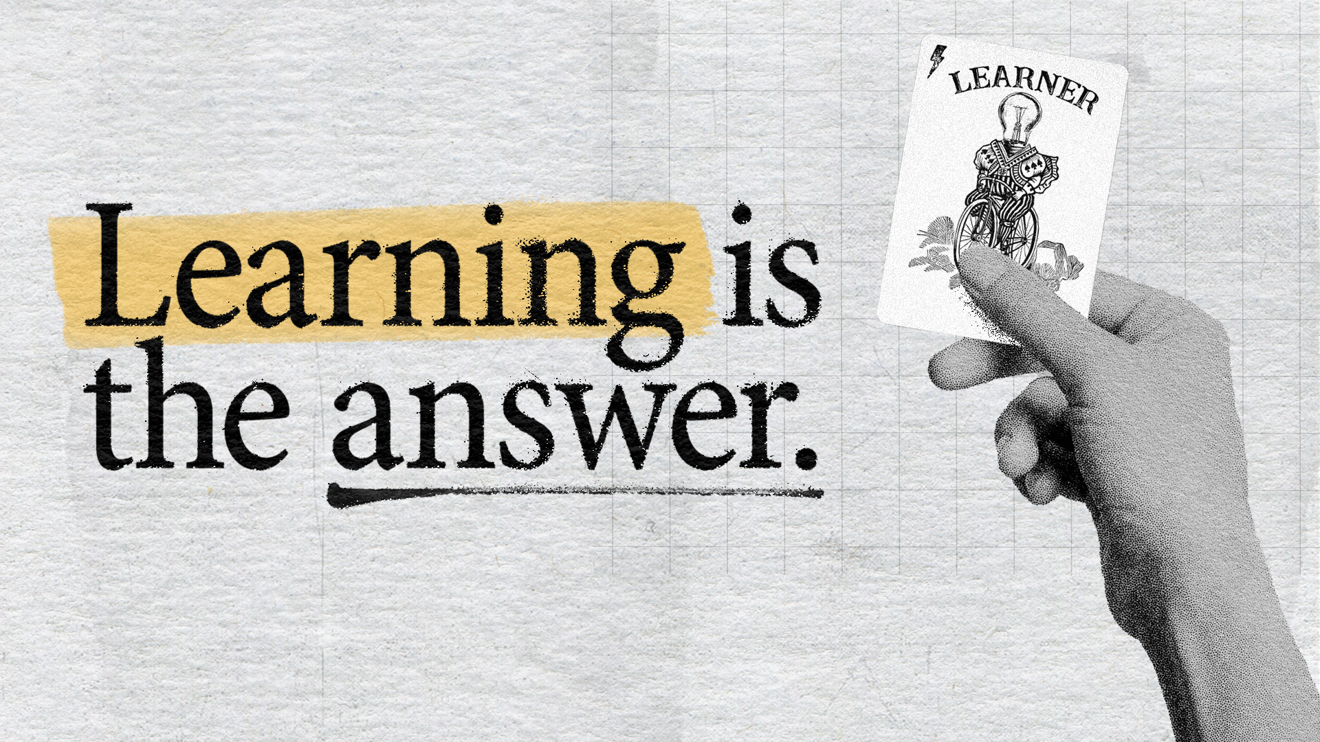 learning is the answer thumbnail