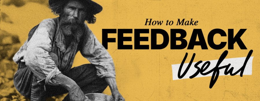 make feedback useful